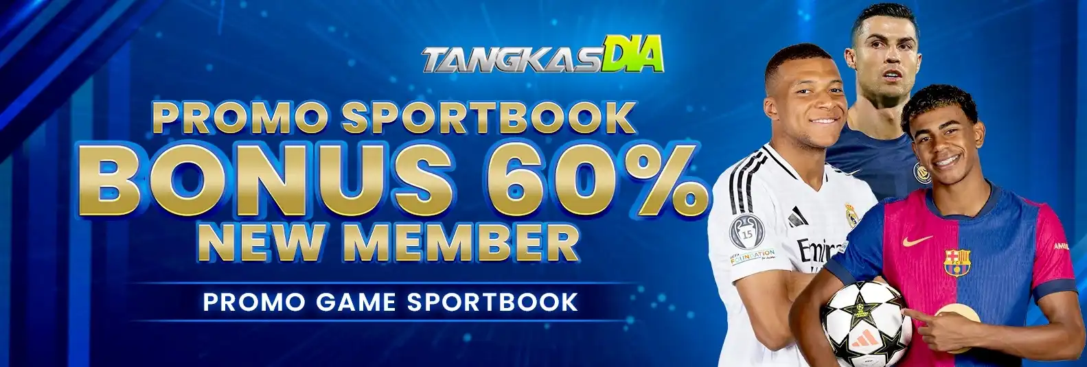 BONUS NEW MEMBER 60% SPORTBOOK